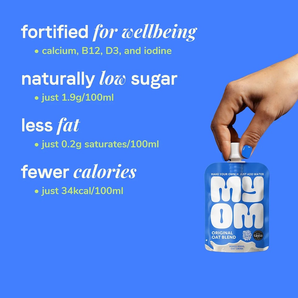 image 1 of MYOM 500ml Original Oat Drink Premix Multipack