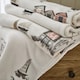 image 4 of Sheringham Soft Coral Fleece Printed Throw
