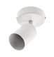 image 6 of CGC Lighting JACK White Single-Head GU10 Ceiling and Wall Spotlight | White | White | Height: 14.5 cm, Diameter: 5.3 cm