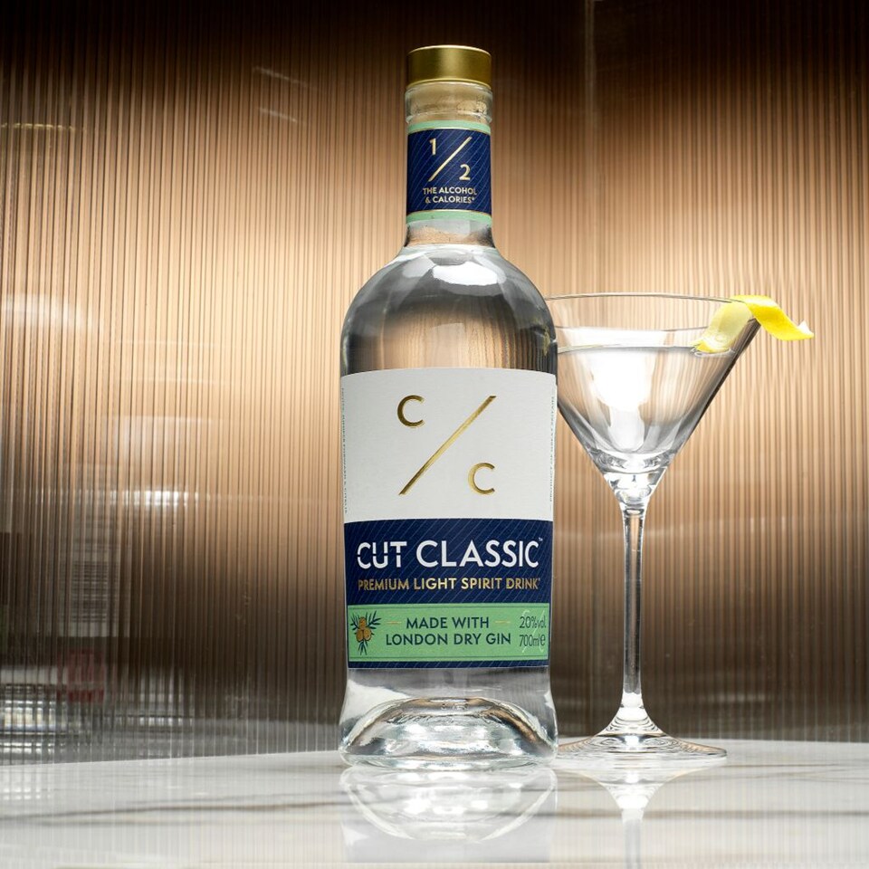 image 1 of Cut Classic Mid-Strength London Dry Spirit Trio (3 x 70cl)