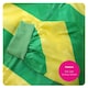 image 3 of Pack of 12 Large 5ft x 3ft Ireland Flag | Green | One Size