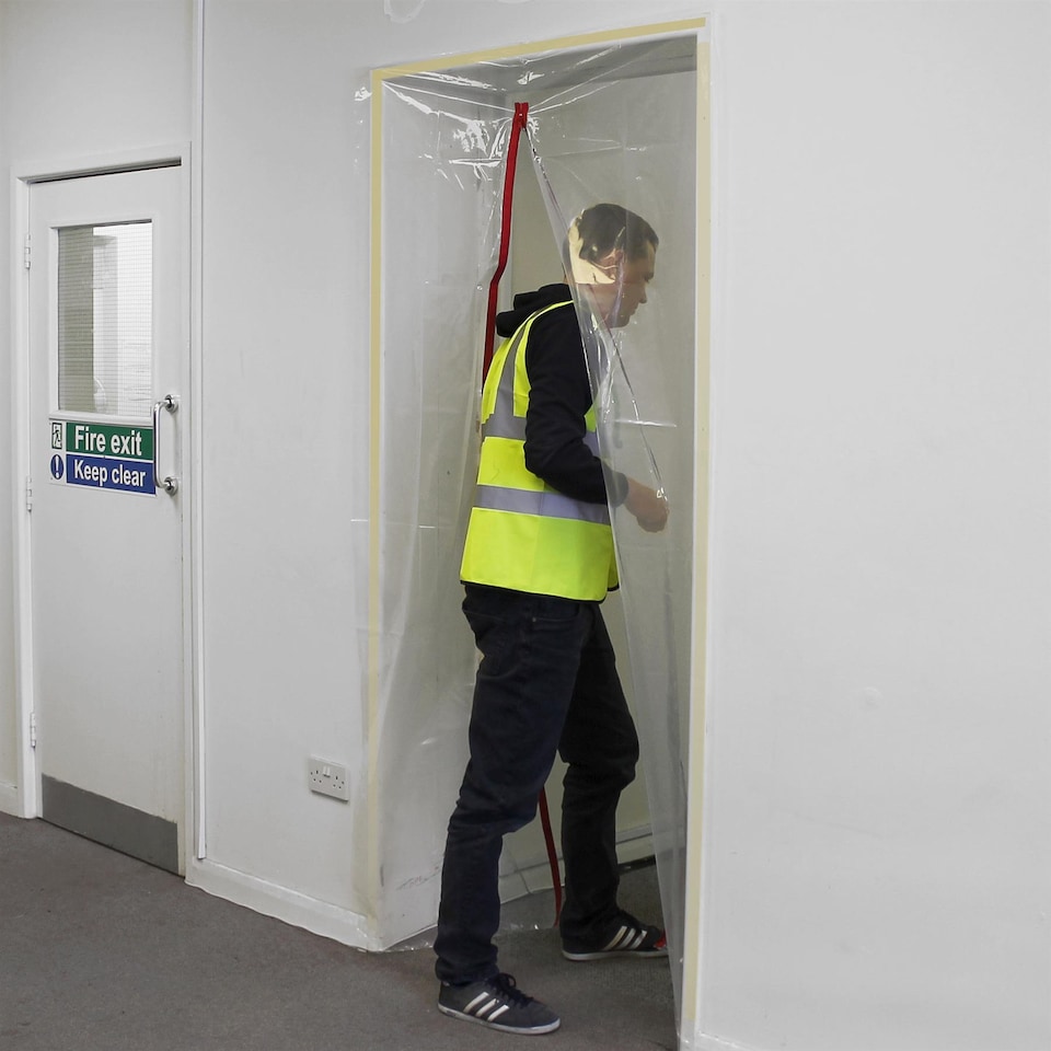 image 1 of True Products Dust Prevention Screen - Single Zip Door