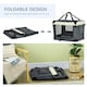 image 5 of PawHut 70cm Foldable Pet Carrier Bag Soft Travel Dog Crate for Small Dogs Grey