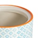 image 4 of Nicola Spring Hand-Printed Kitchen Canister - 15.5cm - Blue