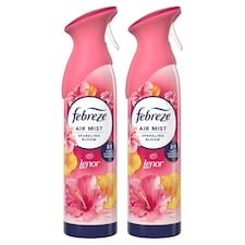 Febreze Sparkling Bloom Air Freshener Spray 185ml 2 Pack
