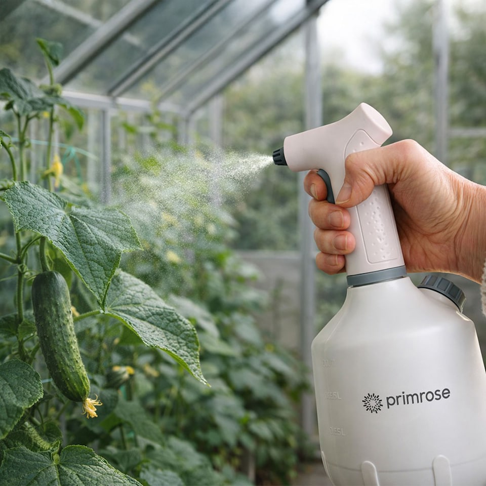 image 1 of Electric Automatic Trigger Plant Sprayer Garden Mister Watering Can