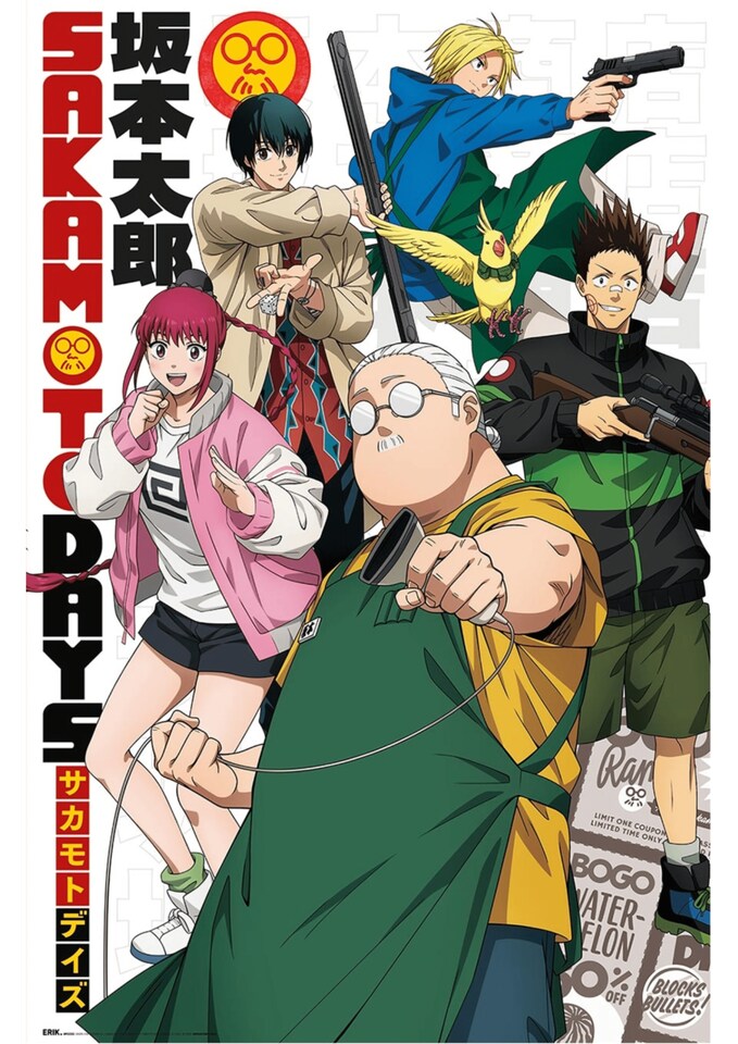 Sakamoto Days 2 61 x 91.5cm Maxi Poster