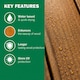 image 5 of Rustins Quick Dry Outdoor Clear Varnish Matt 250ml