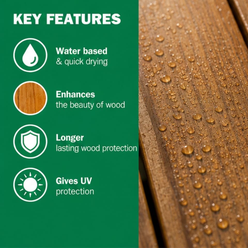 image 1 of Rustins Quick Dry Outdoor Clear Varnish Matt 250ml