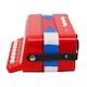 image 4 of 7 Keys 2 Bass Children's Red Toy Accordion Musical Instrument