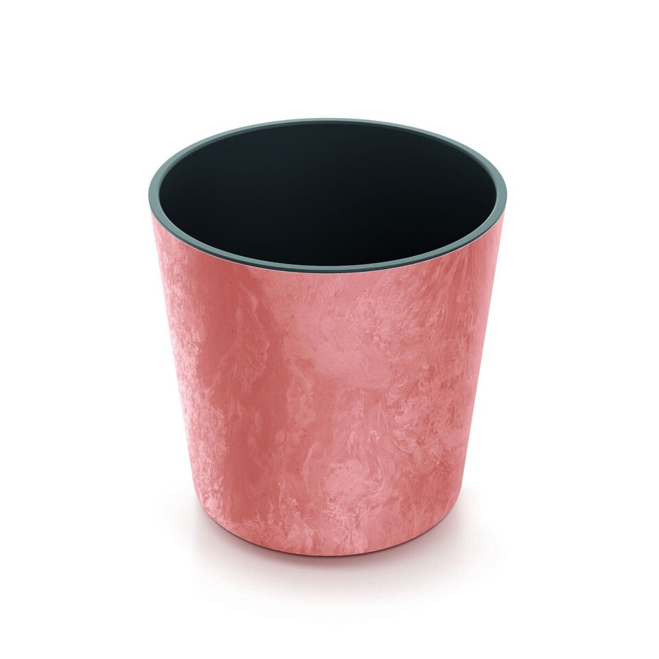 image 1 of 250mm Tubus Low Washed Up Look Flower Pot | Pink | 1