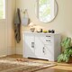 image 8 of HOMCOM Sideboard with Soft-Close Doors, Modern Storage Cabinet White