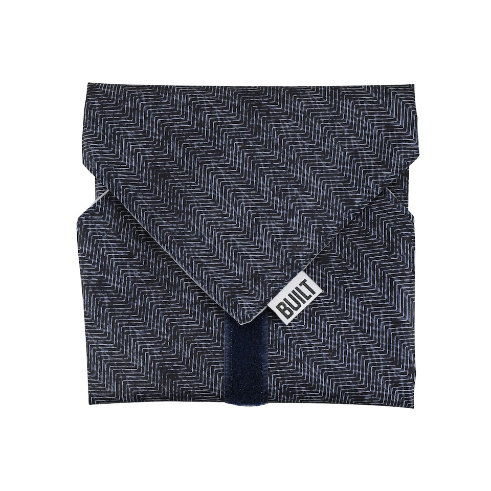 image 1 of Built Reusable Antimicrobial Sandwich Wrap White