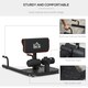 image 4 of HOMCOM 3 IN 1 Squat Machine Sit Up Push Up Gym Work Out Leg Exercise Adjustable