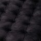 image 3 of Interiors by Premier Grey Velvet Ottoman Grey