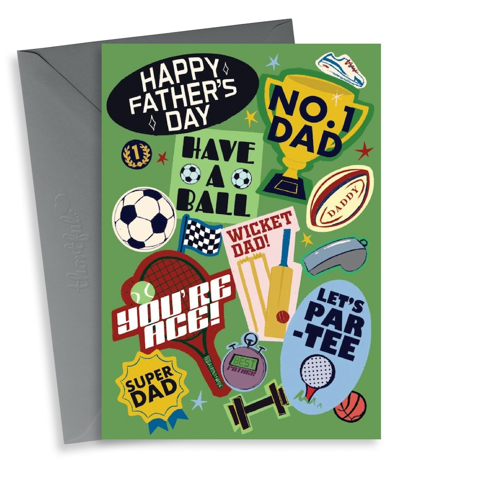 image 1 of Pun Sports Father's Day Card