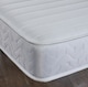 image 4 of Budget Memory Sprung Mattress - Quilted Cooltouch Straight Line Top Panel | White | Small Double