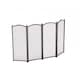 image 6 of Heavy Duty Steel 4 Panel Fire Screen Spark Guard