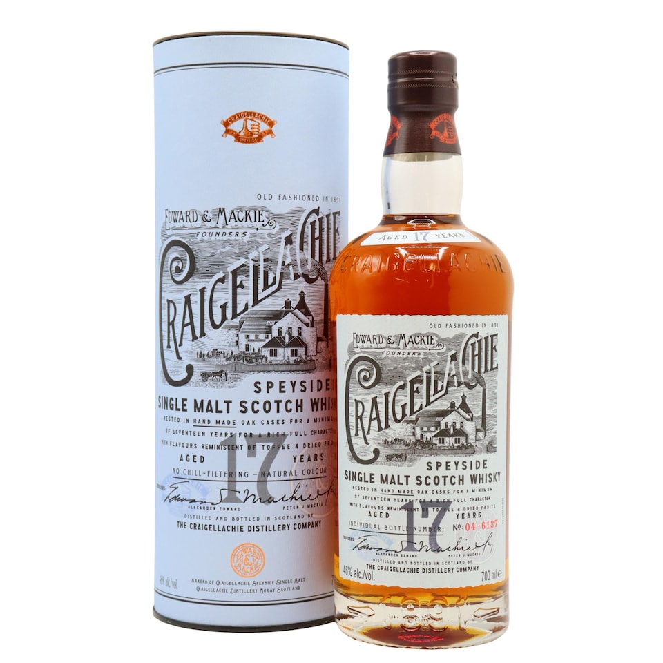 Craigellachie - Speyside Single Malt 17 year old Whisky