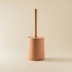 image 2 of Cosmic Free Standing Toilet Brush Holder Blossom w/ Durable Resin for Bathroom