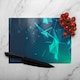 image 2 of Polygonal Space Glass Chopping Board | Multi