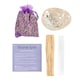 image 1 of Something Different Herbal Magick Stress Less Spell Kit - White/Purple/Brown - One Size