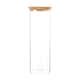 image 4 of Argon Tableware Glass Storage Jars with Cork Lids - 2 Litre - Pack of 3