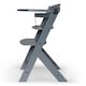 image 4 of Kinderkraft Enock High Chair for Baby and Toddler - Full Grey