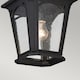 image 4 of Bedford 1 Light Small Chain Lantern - Mystic Black Finish, E27