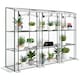 image 1 of Outsunny 3 Tier Lean-to Mini Greenhouse with Plastic Cover, Clear