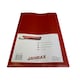 image 2 of Pack of 10 A4 Frosted Red Exercise Book Covers