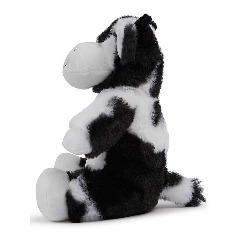 image 1 of Mumbles Printme Cow Plush Toy - Black/White - M
