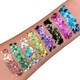 image 2 of Moon Glitter Holographic Glitter Shapes Set - Multicoloured - One Size Multi