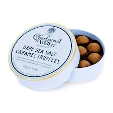 Charbonnel et Walker Dark Sea Salt Caramel Chocolate Truffles 120g