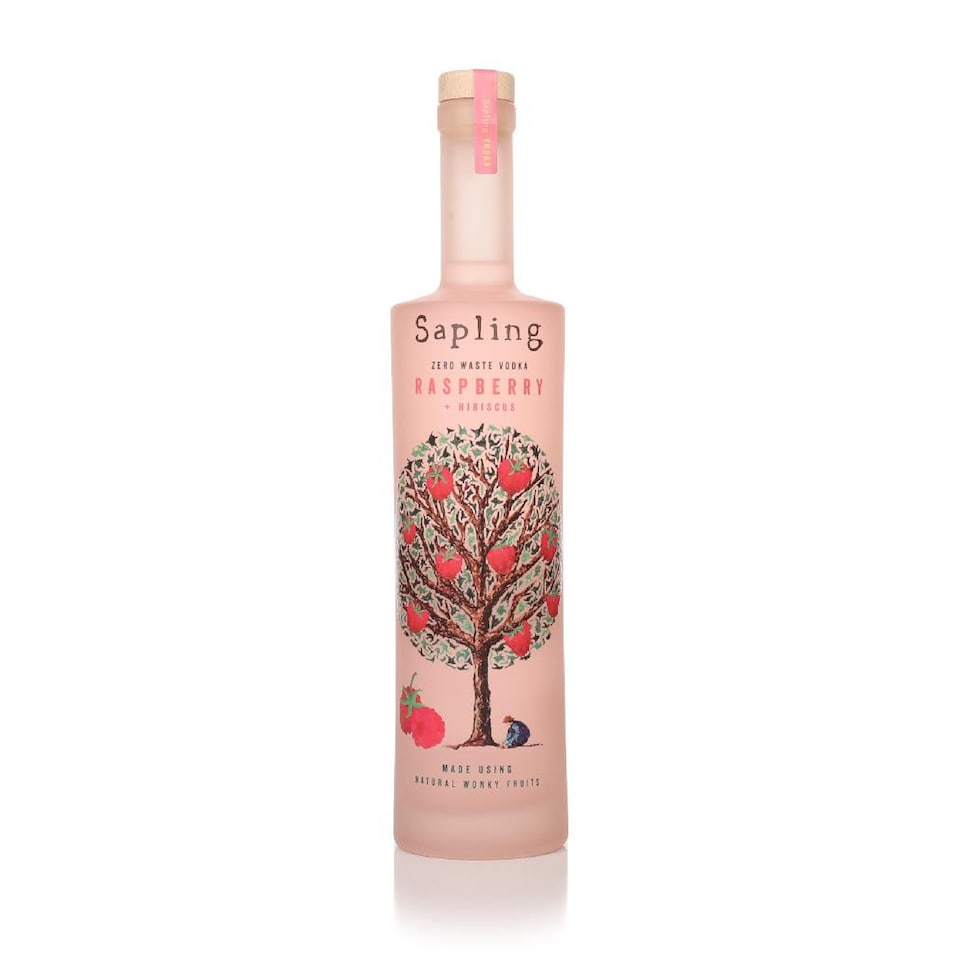 image 1 of Sapling Raspberry  Hibiscus Vodka | Clear