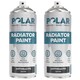 image 1 of Polar Radiator Spray Paint Heat Resistant Satin | Grey | Satin Anthracite | 400 ml | 2