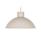 image 1 of Domed - Taupe Grey Easy Fit Metal Pendant Shade Grey