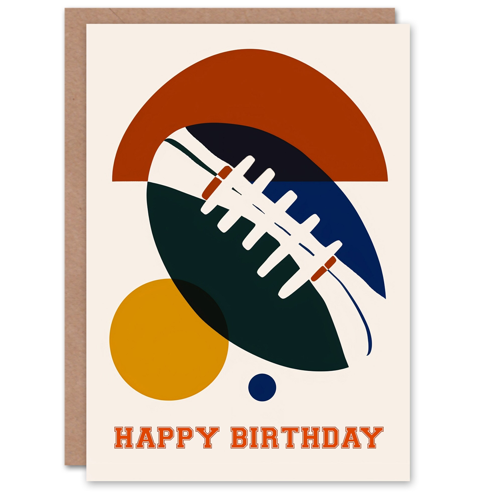 Robert Frederick Rugby-Ball Im Vintage-Look – Leder, In Dekorativer Geschenkbox | Deko Für Fans