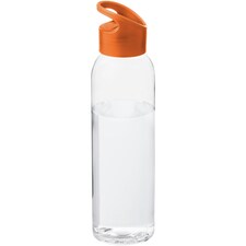 Bullet Sky Bottle - Transparent/Orange - One Size