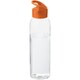 image 1 of Bullet Sky Bottle - Transparent/Orange - One Size