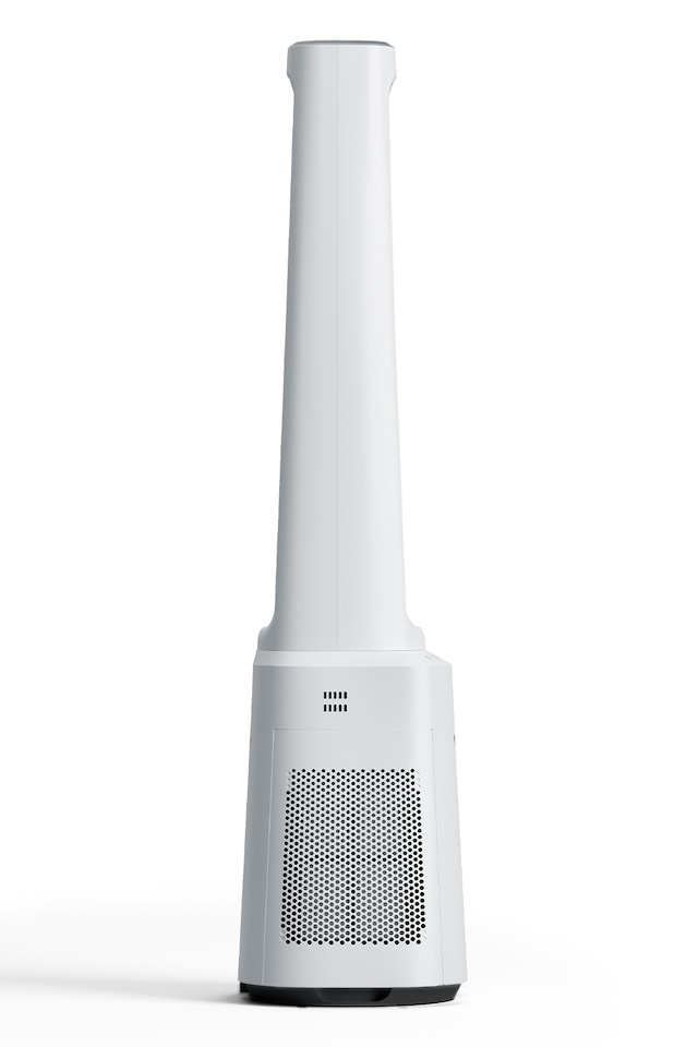 image 1 of Pro Breeze OmniAir Premium Bladeless Tower Fan and Air Purifier with Smart App Control - White