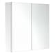 image 1 of HOMCOM Bathroom Cabinet Double Door Wall Mounted Mirror Stainless Steel