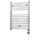 image 1 of Todi - Chrome Electric Towel Rail H690mm x W500mm Straight 300w Thermostatic