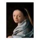 image 3 of Johannes Vermeer Framed Wall Art Print Study of a Young Woman Home Décor