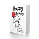 image 2 of My Wonderful Other Half Stick Figure Red Birthday Card