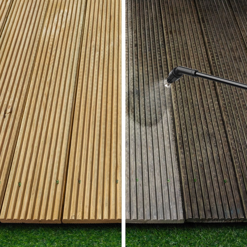 image 1 of Roxil 200 Mould & Algae Remover (5L) - Decking, Fence, Wooden structures, Patios and Paving Cleaner (200 Concentrate)