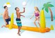 image 4 of Pool Volleyball Game Set And  Floating Hoop Game -Water Sports Fun for All Ages