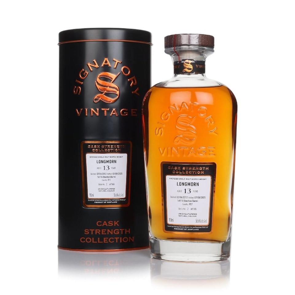 image 1 of Longmorn 13 Year Old 2012 cask 917 - Cask Strength Collection Signatory | Clear
