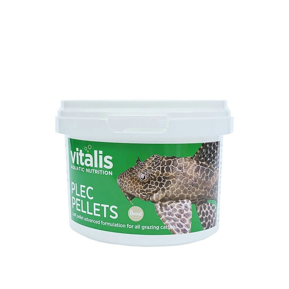 image 1 of Vitalis Plec Pellet Algae Food for Bottom Feeders N/A | 300g