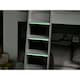 image 8 of Cobaltwood Bunk Bed All White -  Single (90cm)